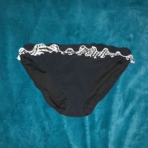 Profile bikini bottoms, black & white, Sz 10